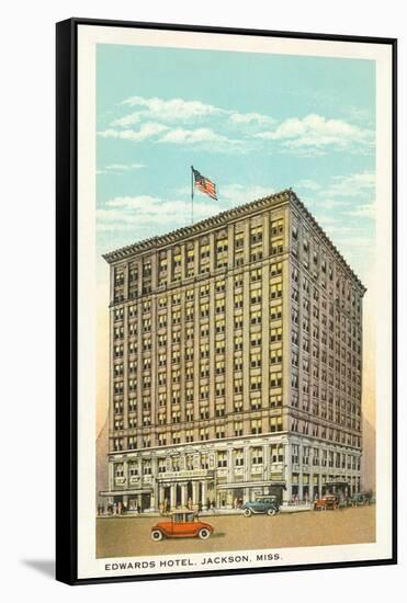 Edwards Hotel, Jackson, Mississippi-null-Framed Stretched Canvas