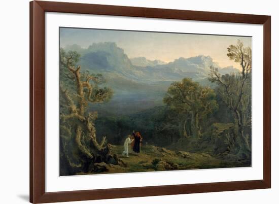 Edwin and Angelina, 1816-John Martin-Framed Giclee Print