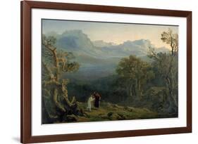 Edwin and Angelina, 1816-John Martin-Framed Giclee Print