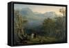 Edwin and Angelina, 1816-John Martin-Framed Stretched Canvas