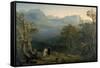 Edwin and Angelina, 1816-John Martin-Framed Stretched Canvas