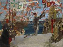Columbus in the New World, 1906-Edwin Austin Abbey-Giclee Print