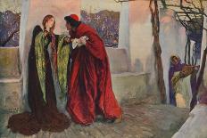 'O Mistress Mine, where are you roaming?', 1899 (c1940)-Edwin Austin Abbey-Framed Giclee Print