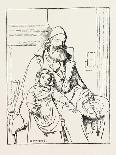 Italian Girl in Church-Edwin Bale-Framed Giclee Print
