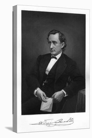 Edwin Booth, Actor-Alonzo Chappel-Stretched Canvas