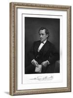 Edwin Booth, Actor-Alonzo Chappel-Framed Art Print