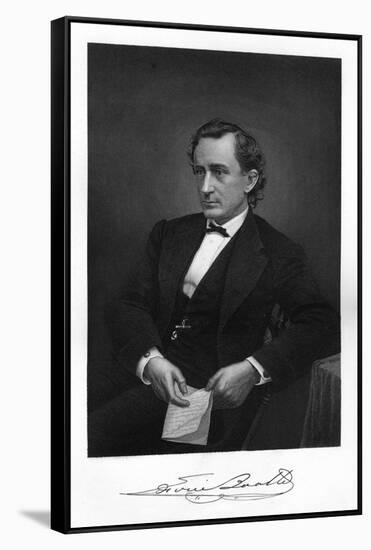 Edwin Booth, Actor-Alonzo Chappel-Framed Stretched Canvas