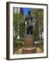 Edwin Booth Statue in Gramercy Park, New York City, New York, USA-Richard Cummins-Framed Photographic Print