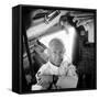 Edwin 'Buzz' Aldrin (1930-)-Neil Armstrong-Framed Stretched Canvas