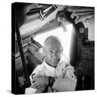 Edwin 'Buzz' Aldrin (1930-)-Neil Armstrong-Stretched Canvas