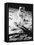 Edwin E. Aldrin Jr. Walks the Moon-null-Framed Stretched Canvas