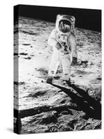 Edwin E. Aldrin Jr. Walks the Moon-null-Stretched Canvas