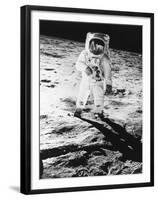 Edwin E. Aldrin Jr. Walks the Moon-null-Framed Premium Photographic Print