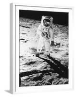 Edwin E. Aldrin Jr. Walks the Moon-null-Framed Premium Photographic Print