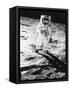 Edwin E. Aldrin Jr. Walks the Moon-null-Framed Stretched Canvas