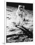 Edwin E. Aldrin Jr. Walks the Moon-null-Framed Photographic Print