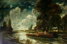 The Pond (River Scene)-Edwin Ellis-Giclee Print