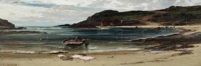 Beach and Cliffs, 19th Century-Edwin Ellis-Giclee Print