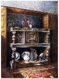 Carved Oak Armoire, 1910-Edwin Foley-Giclee Print