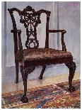 Mahogany Armchair, Style of Chippendale, 1911-1912-Edwin Foley-Giclee Print