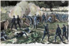 Battle of Spotsylvania Court House, Virginia, American Civil War, 12 May 1864-Edwin Forbes-Giclee Print