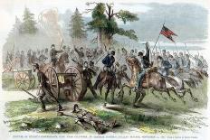 Charge of Union Cavalry-Edwin Forbes-Giclee Print