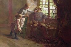 The Lesson, 1889-Edwin Harris-Giclee Print