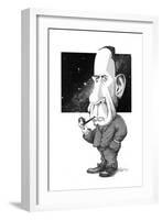 Edwin Hubble, US Astronomer-Gary Gastrolab-Framed Photographic Print