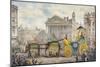 Edwin Hughes Passing the Royal Exchange, City of London, 1847-null-Mounted Giclee Print