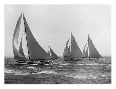 Sloops at Sail, 1915