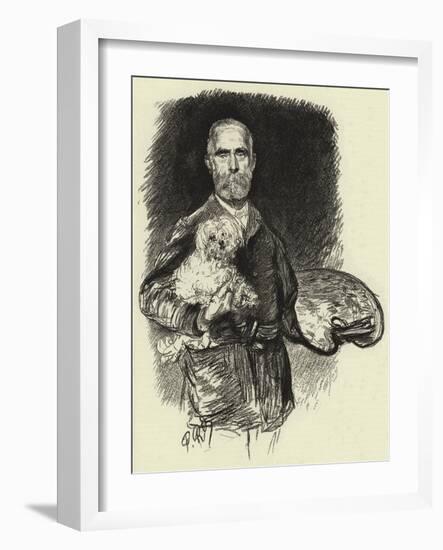 Edwin Long-Charles Paul Renouard-Framed Giclee Print