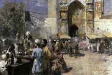 One Thousand and One Nights, the Porter of Bagdad, C.1900-Edwin Lord Weeks-Giclee Print