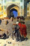 Market Scene by a Mosque-Edwin Lord Weeks-Giclee Print