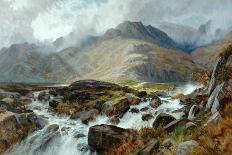 The Glyder Fawr from Pen-Y Ben Glog, 1876-Edwin Pettitt-Framed Premium Giclee Print