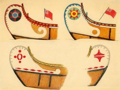 Signs and Symbols on the Canoes of the Maliseet Tribe