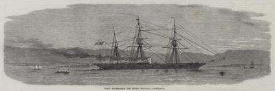 The Fight Between the Alabama and the Kearsarge-Edwin Weedon-Giclee Print