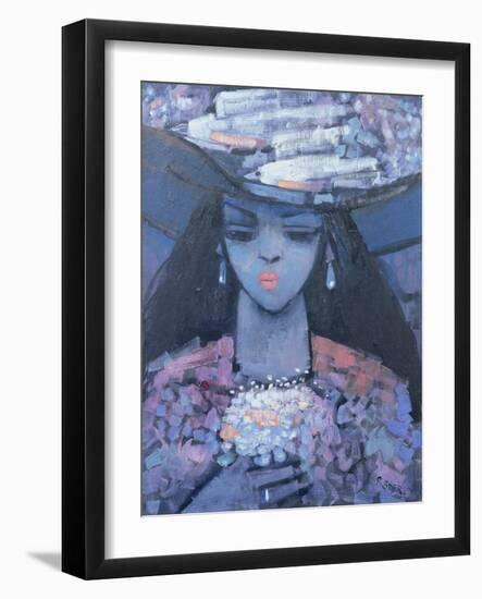 Edwina's Hat, 1991-Endre Roder-Framed Giclee Print