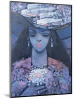 Edwina's Hat, 1991-Endre Roder-Mounted Giclee Print