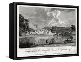 Edwinsford, the Seat of R Banks Hodgkinson Esq, Carmarthenshire, 1776-William Watts-Framed Stretched Canvas