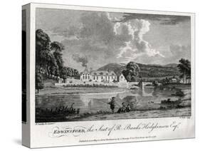 Edwinsford, the Seat of R Banks Hodgkinson Esq, Carmarthenshire, 1776-William Watts-Stretched Canvas