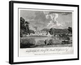 Edwinsford, the Seat of R Banks Hodgkinson Esq, Carmarthenshire, 1776-William Watts-Framed Giclee Print