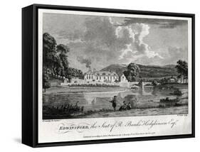 Edwinsford, the Seat of R Banks Hodgkinson Esq, Carmarthenshire, 1776-William Watts-Framed Stretched Canvas