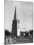 Edwinstowe Church-null-Mounted Photographic Print