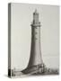 Edystone Lighthouse Engraved by Edward Rooker-Henry Winstanley-Stretched Canvas