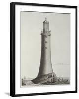 Edystone Lighthouse Engraved by Edward Rooker-Henry Winstanley-Framed Giclee Print