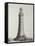 Edystone Lighthouse Engraved by Edward Rooker-Henry Winstanley-Framed Stretched Canvas