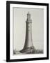 Edystone Lighthouse Engraved by Edward Rooker-Henry Winstanley-Framed Giclee Print