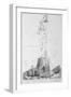 Edystone Lighthouse Engraved by John Record-Henry Winstanley-Framed Giclee Print