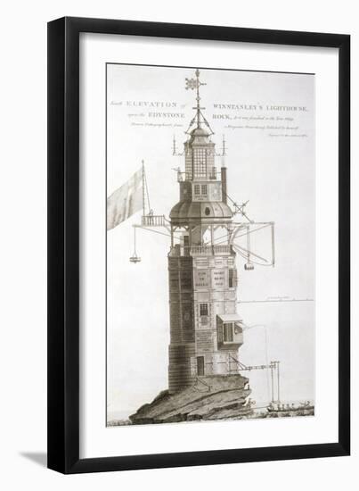 Edystone Lighthouse-Henry Winstanley-Framed Giclee Print