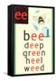 EE in Bee-null-Framed Stretched Canvas